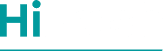 Logo z napisem \'HiFresh\' w kolorze turkusowym i białym na przezroczystym tle.