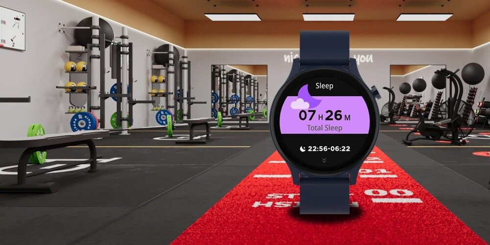 Smartwatch DENVER SWC-338 Niebieski 100 trybów treningowych, rejestracja spalonych kalorii, dystansu i czasu aktywności, monitorowanie postępów