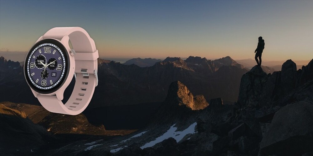 Smartwatch DENVER SWC-338 Niebieski odbieranie i odrzucanie połączeń, zintegrowana obsługa, sterowanie głosowe