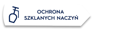 Ikona przedstawiająca kieliszek z napisem \'OCHRONA SZKLANYCH NACZYŃ\'.