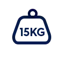 Ikona przedstawia niebieski symbol wagi z napisem \'14 KG\'.