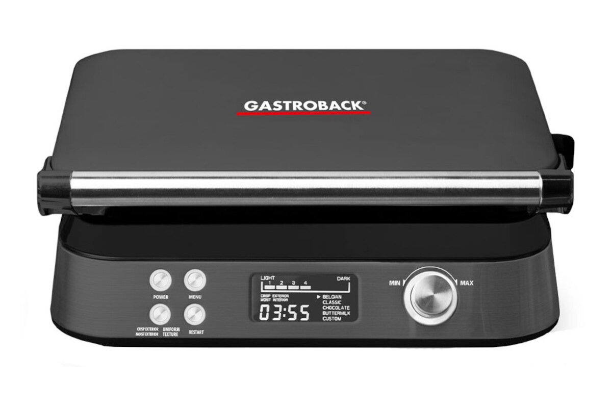 Gofrownica GASTROBACK 42449 1600W LCD 5 trybów pieczenia