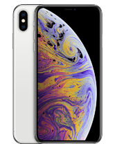 Smartfon z wyświetlaczem o zaokrąglonych rogach, prezentujący kolorową, abstrakcyjną grafikę na ekranie. Obudowa jest w kolorze czarnym z widocznym podwójnym aparatem fotograficznym z tyłu.