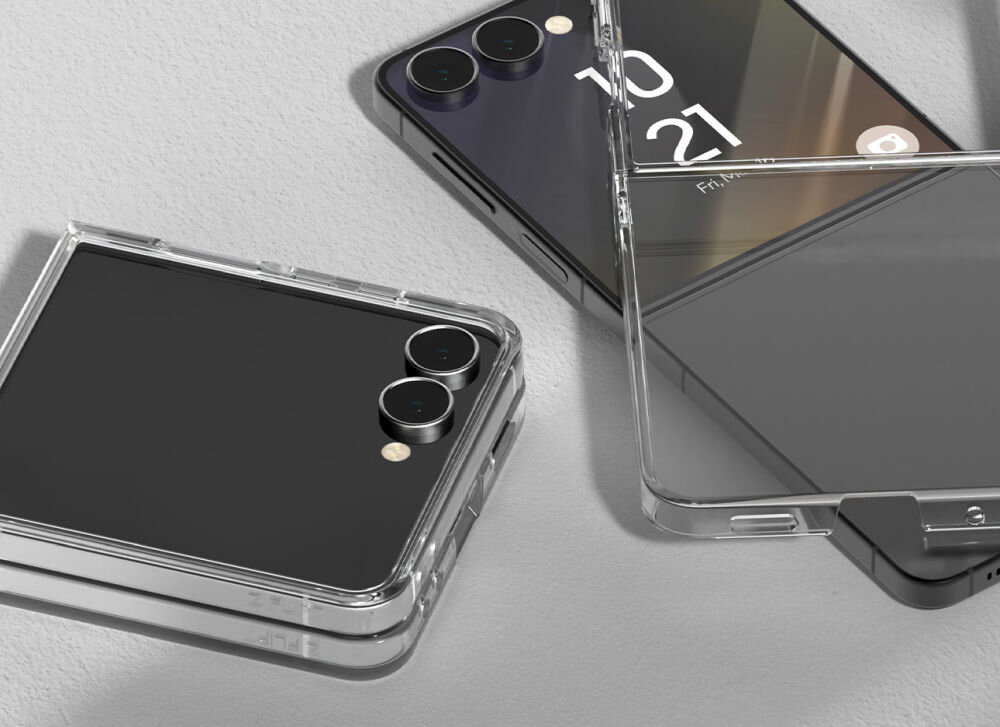Przezroczyste etui Mercury PC HardCase eksponujące oryginalny wygląd telefonu