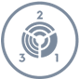 Ikona przedstawia szary symbol z literą \'i\' w okręgu na białym tle.