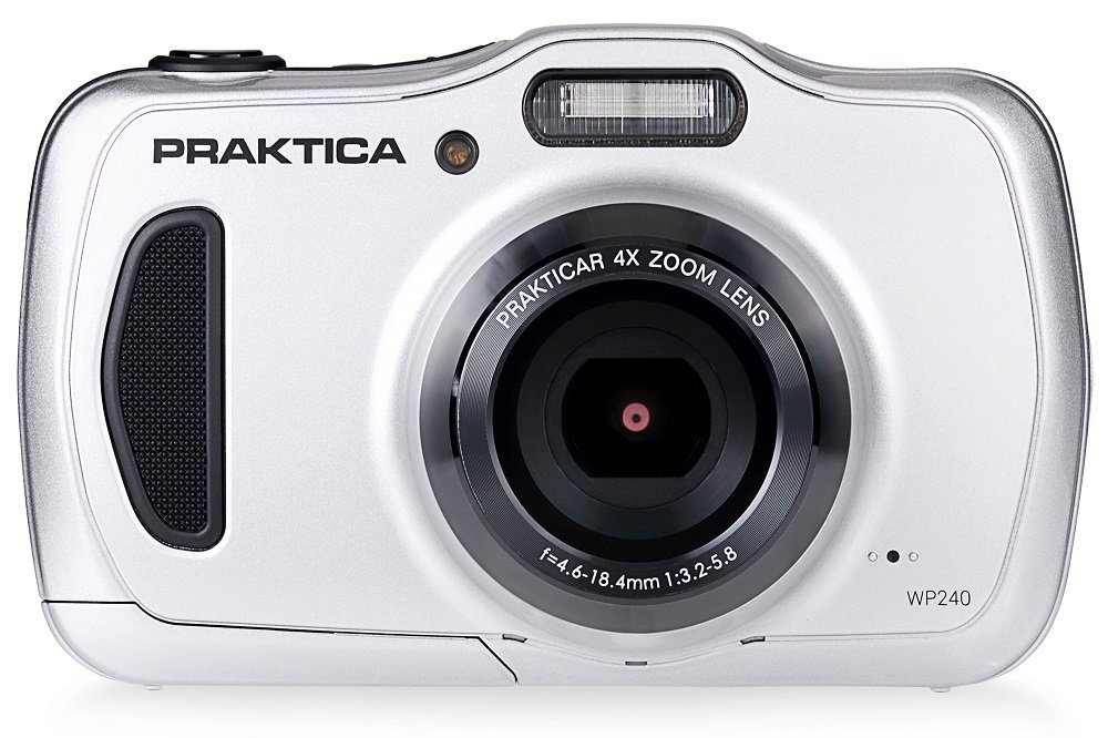 APARAT CYFROWY WODOSZCZELNY PRAKTICA WP240 wysoka jakośc 720p AVI redukcja szumów wiatru