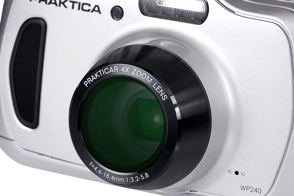 APARAT CYFROWY WODOSZCZELNY PRAKTICA WP240 sensor CCD 20 MPX megapikseli zoom ekran kolorowy