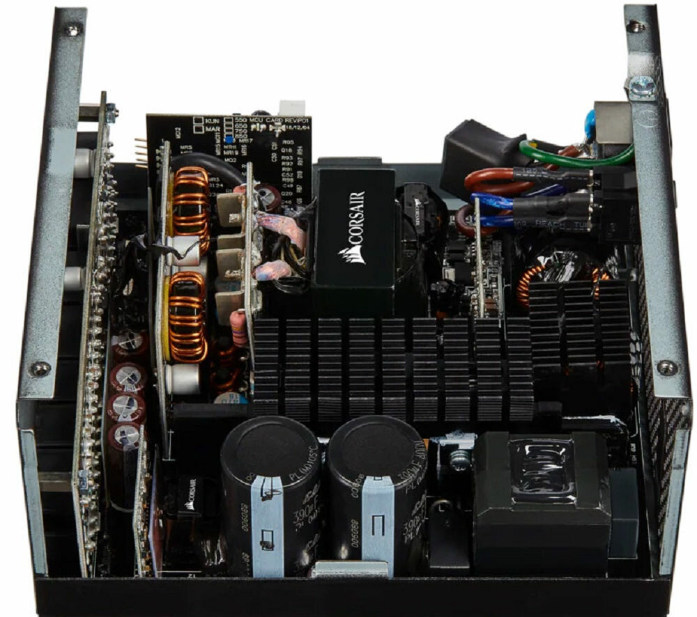 Zasilacz CORSAIR RM550X 550W Gold - konstrukcja ciche dzialanie