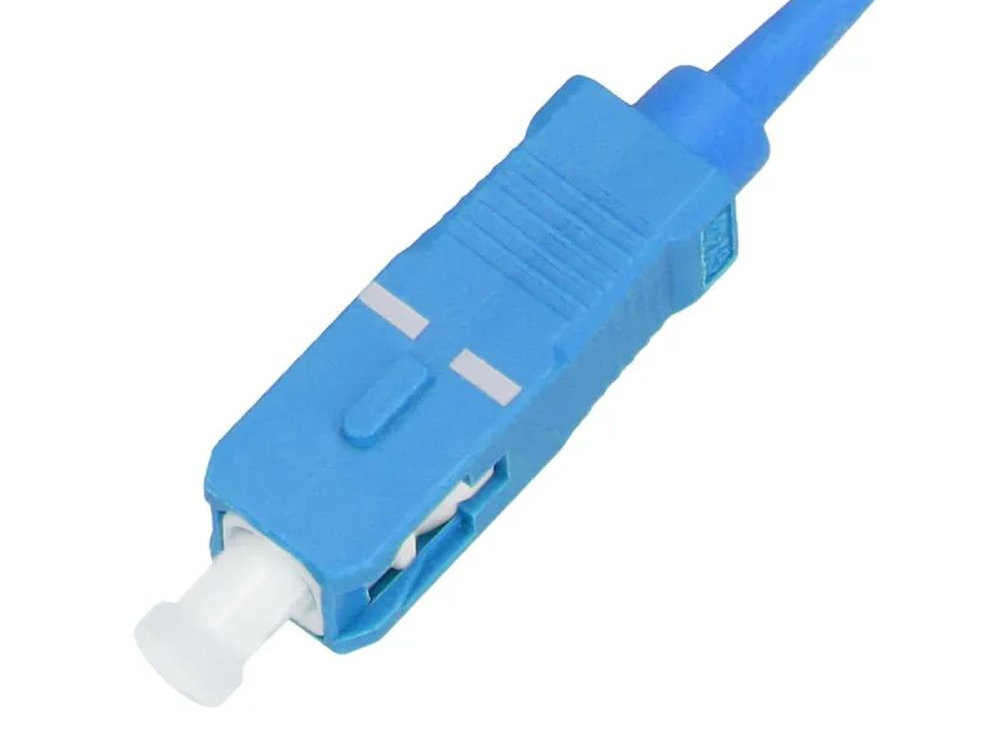 Kabel EXTRALINK Pigtaile Extralink włóknie jednomodowym G.657A sieci FTTx mniejszy promień gięcia bez wzrostu tłumienności stabilny sygnał Złącze SC/UPC bufor 900 µm - wtyczka pod kątem