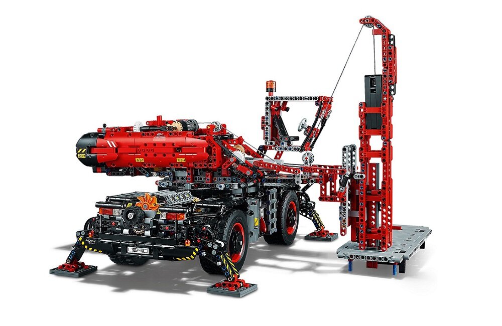 LEGO Technic Dźwig 42082 kreatywna zabawa prawidłowy rozwój merytoryczny dziecka klocki figurki minifigurki bez zasilania klasyczna zabawa wysoka jakość lego wielogodzinna zabawa