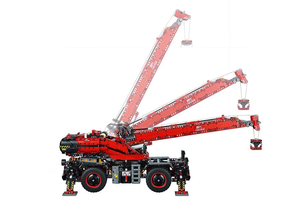 LEGO Technic Dźwig 42082 kreatywna zabawa prawidłowy rozwój merytoryczny dziecka klocki figurki minifigurki bez zasilania klasyczna zabawa wysoka jakość lego wielogodzinna zabawa