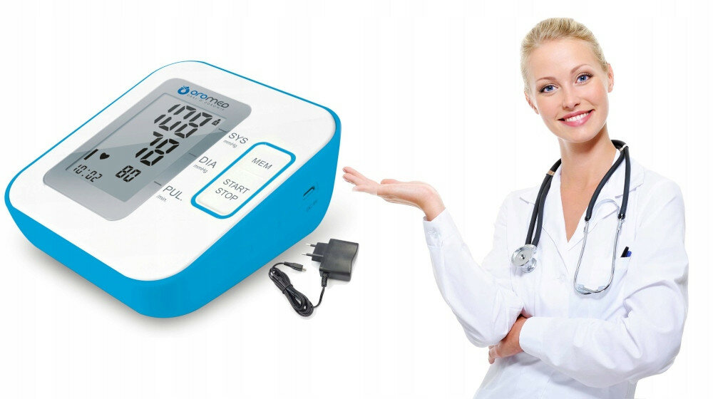 Ciśnieniomierz HI-TECH MEDICAL ORO-N3 Compact wyswietlacz pomiar funkcje