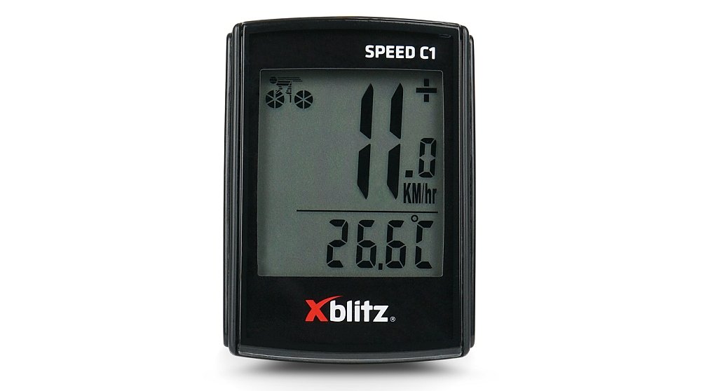 XBLITZ SpeedC1 - licznik rowerowy dopasowanie rozmiar kół rower