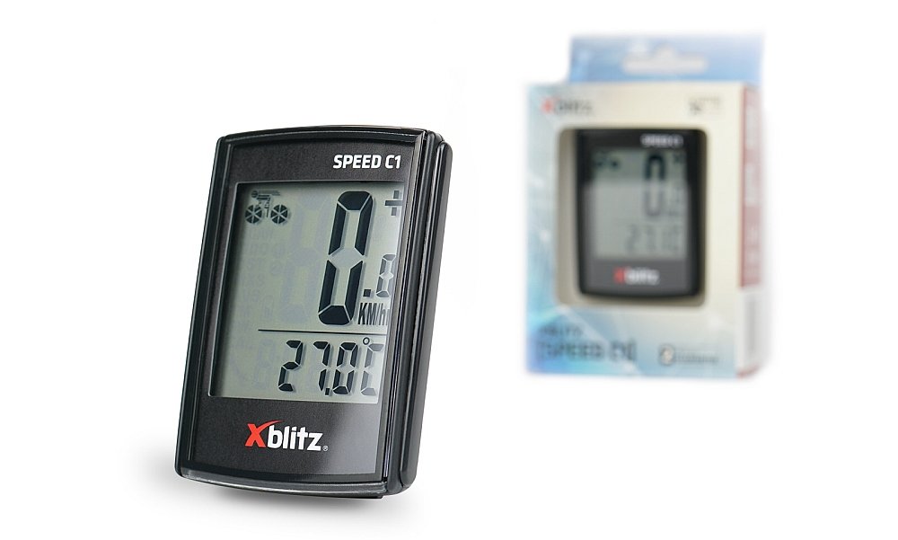 XBLITZ SpeedC1 - licznik rowerowy funkcje montaż zestaw