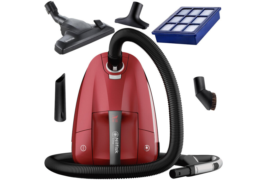 Odkurzacz NILFISK Elite RCL14E08A2 zestaw akcesoria komplet wyposazenie