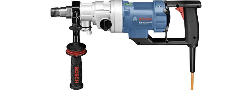 Wiertnica BOSCH GDB 180 WE Professional 2-biegowa przekładnia możliwość wyboru właściwego ustawienia mocy do każdej pracy używać jedynie ze stojakiem wiertniczym S 500A