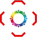 Ikona przedstawia okrągły symbol z napisem \'FULL RGB\' w centrum, otoczony kolorowym gradientem. W rogach znajdują się czerwone, kanciaste elementy.