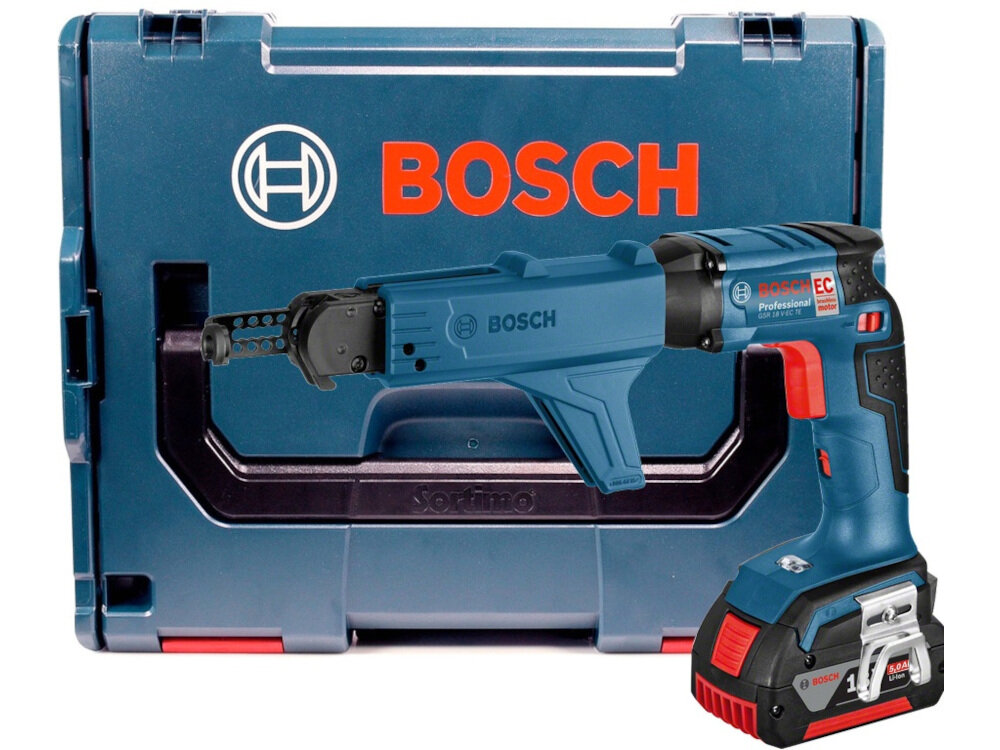 Wkrętarka BOSCH GSR 18V-EC TE Professional walizka narzędziowa