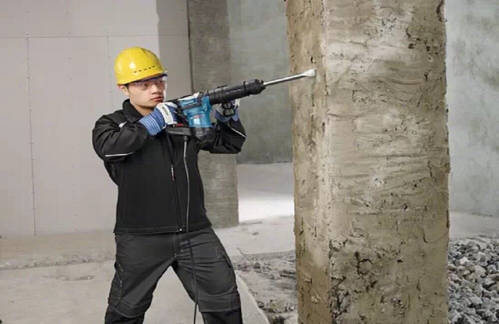 Młot udarowy BOSCH GSH 5 Professional Komfortowa praca