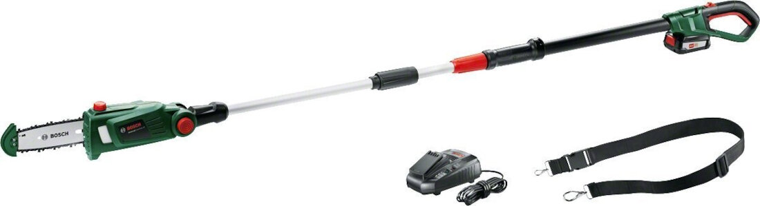 Pila akumulatorowa BOSCH UniversalChainPole 18 06008B3100 zestaw akcesoria komplet wyposazenie