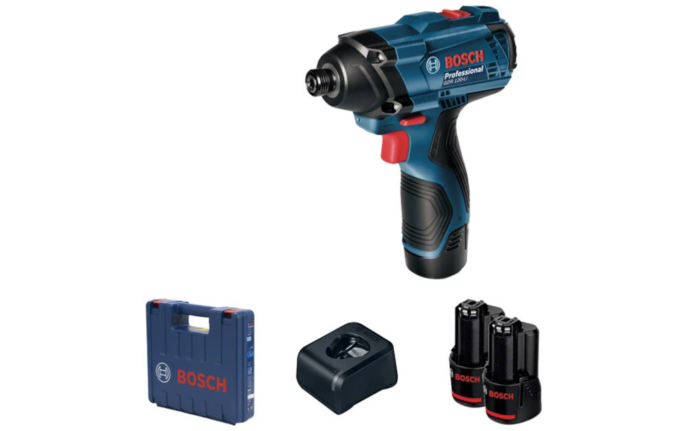 WKRĘTARKA UDAROWO-OBROTOWA BOSCH GDR 120-LI PROFESSIONAL prosta i skuteczna