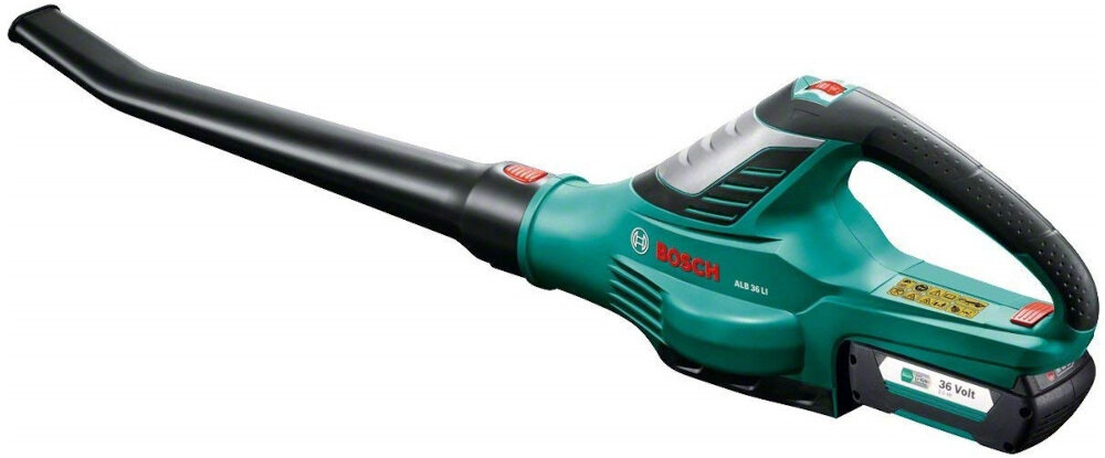 Dmuchawa akumulatorowa BOSCH 06008A0402 uchwyt miękki ergonomiczna forma doskonałe wyważenie