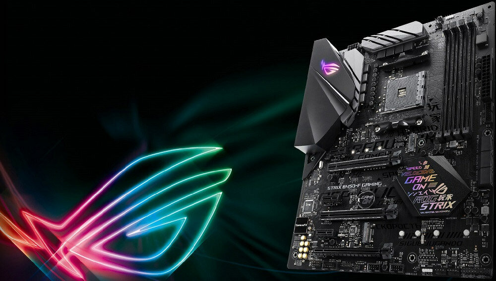 Płyta główna ASUS Rog Strix B450-F Gaming - plyta glowna AMD RYZEN 3