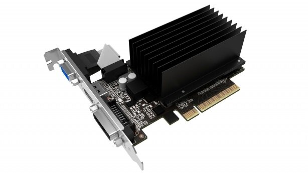 Karta graficzna GAINWARD GeForce GT 730 SilentFX 2 GB - 2Gb pamięci GDDR5 szybkość działania wysoka jakość