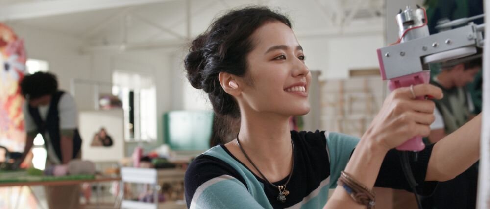 HUAWEI FreeBuds Neo trzy mikrofony czujnik przewodnictwa kostnego wyraźne rozmowy