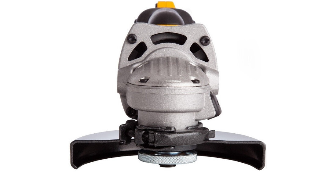 Szlifierka katowa DEWALT DCG412N niskoprofilowa obudowa 2-pozycyjna rekojesc boczna wygoda sterowanie