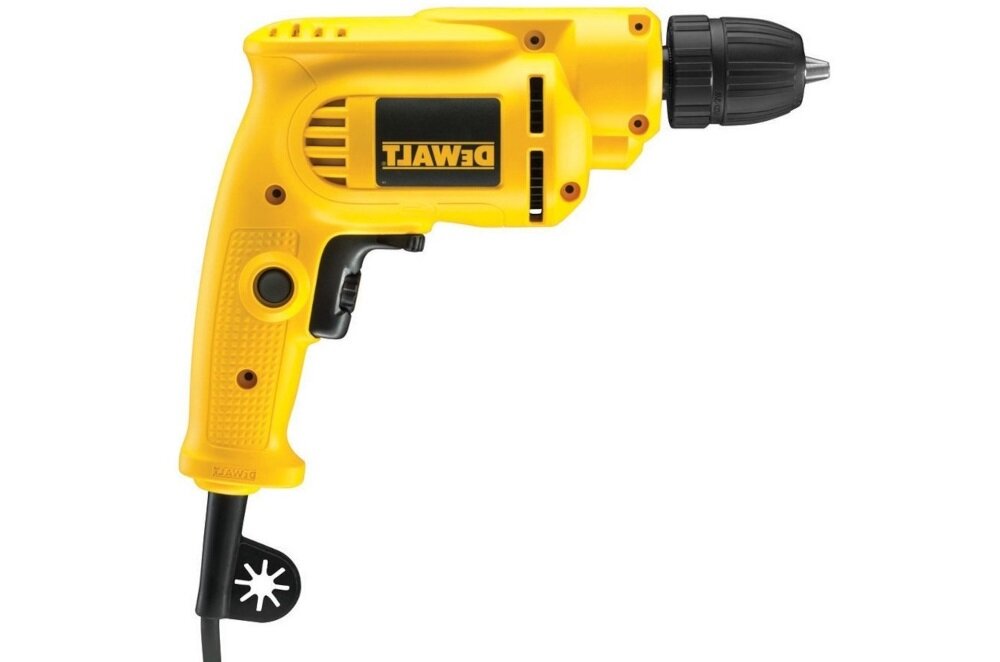 Wiertarka bezudarowa DEWALT DWD014S-QS mocna wytrzymala niewielkie rozmiary wlacznik z blokada stanu wlaczenia ciagla praca