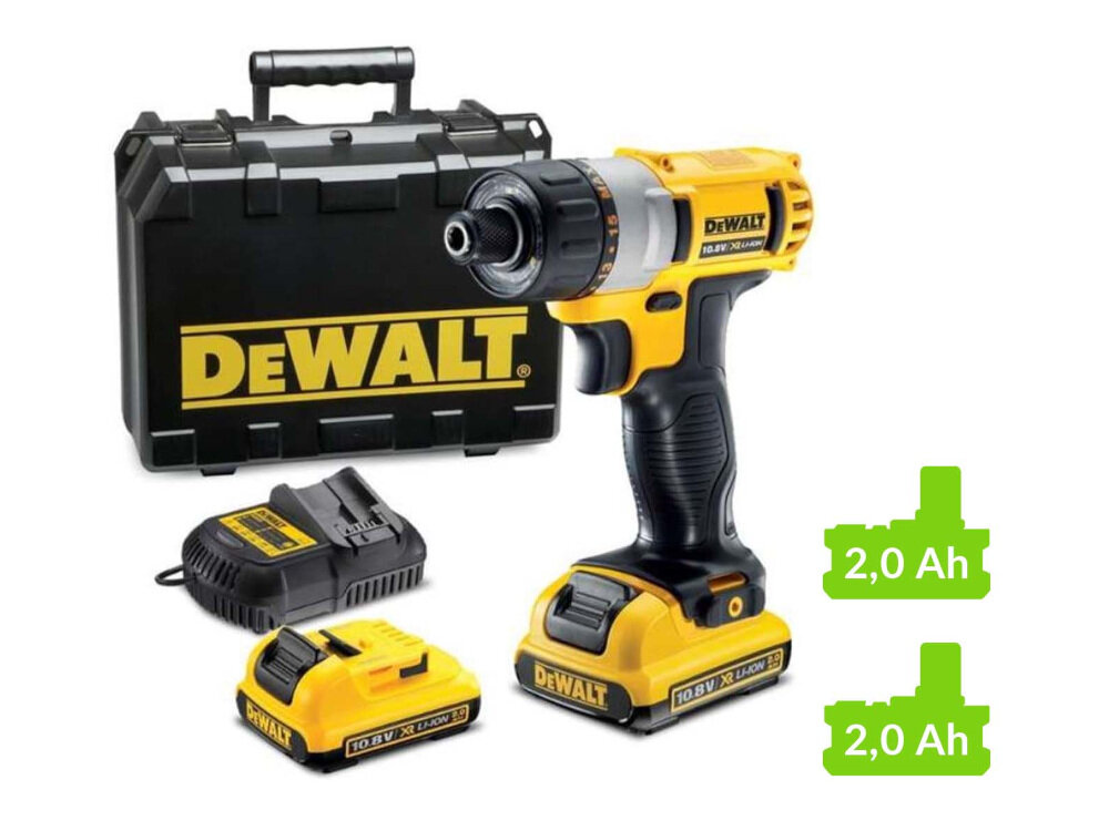 Wkrętarka DEWALT DCF610D2 w zestawie wkrętarka 2 akumulatory ładowarka walizka instrukcja obsługi w języku polskim karta gwarancyjna