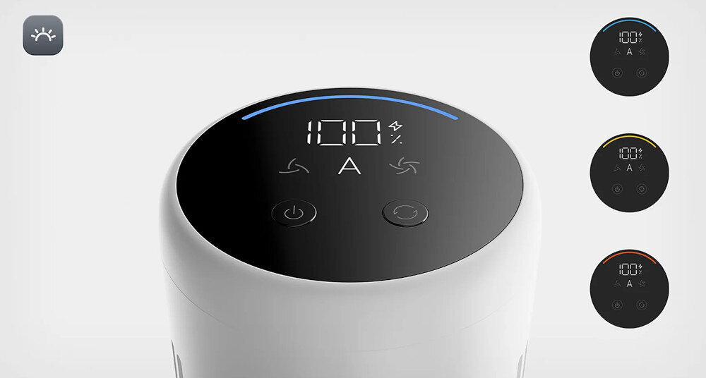 Odkurzacz pionowy XIAOMI Mijia Vacuum Cleaner 4 Bezprzewodowy zdjęcie lifestyle Wyświetlacz LED Czytelne informacje