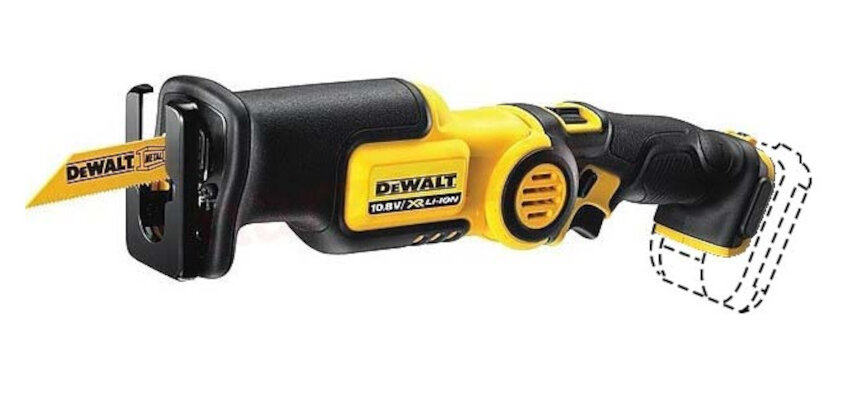 Pila szablasta DEWALT DCS310D2 lekka kompaktowa budowa elektroniczna regulacja predkosci 3 pozycje