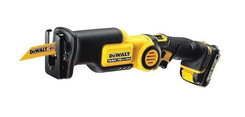 Pila szablasta DEWALT DCS310D2 szybki monta latwa obsluga dioda LED