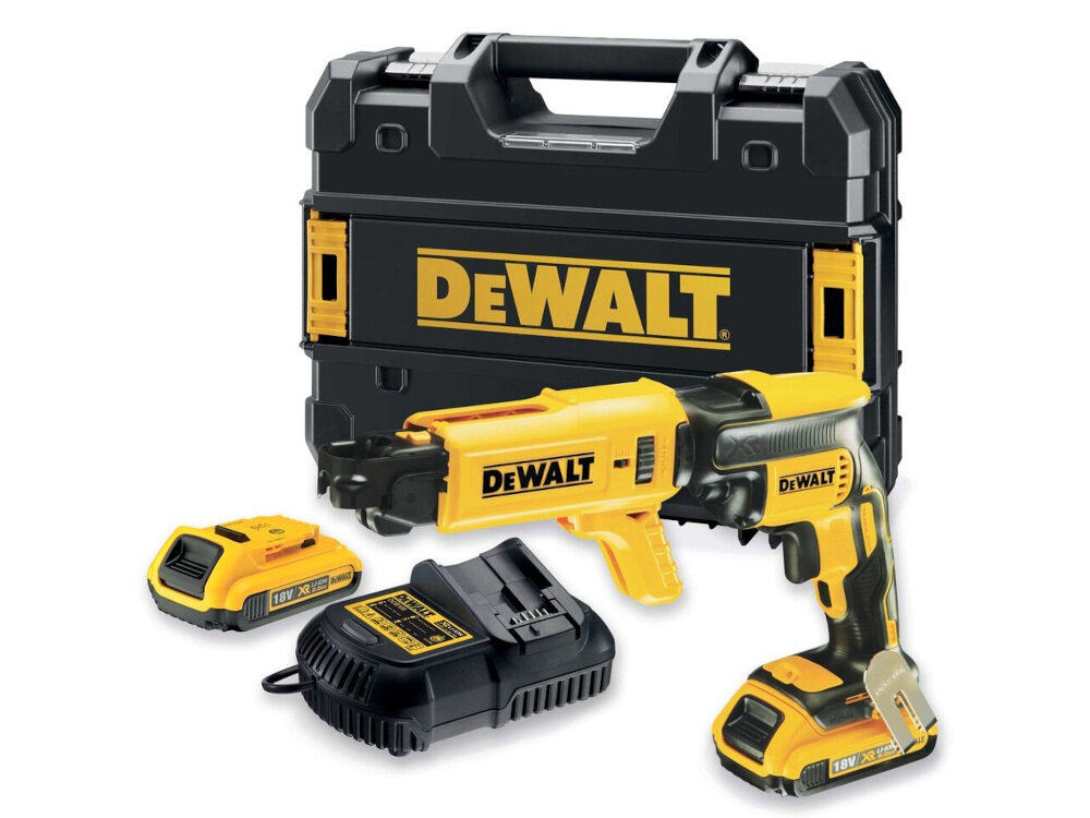 Wkrętarka DEWALT DCF620D2K walizka transportowa ułatwi transport zapewni komfort