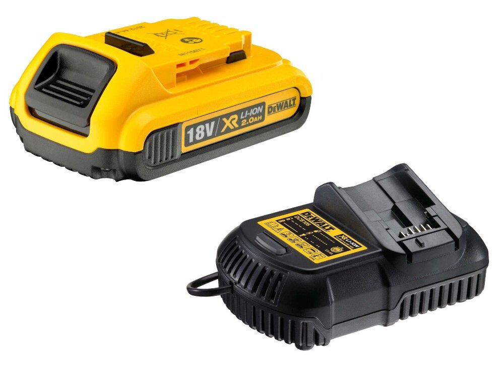 Wkrętarka DEWALT DCF620D2K 2 akumulatory pojemność 2,0 Ah napięcie 18 V ładowarka