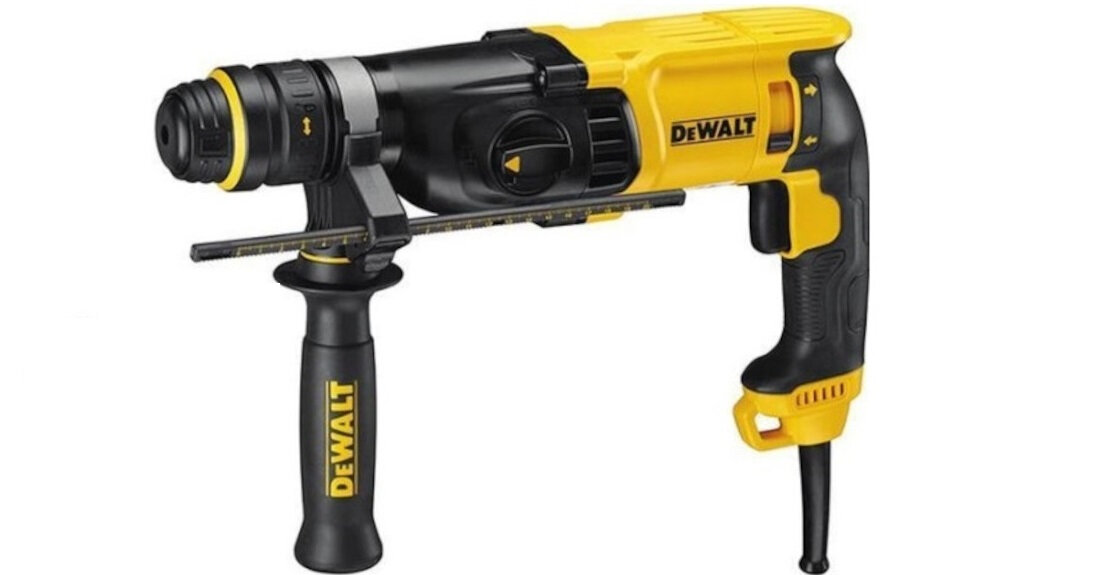 Mlotowiertarka DEWALT D25134K predkosc czestosc ochrona system uszczelniania