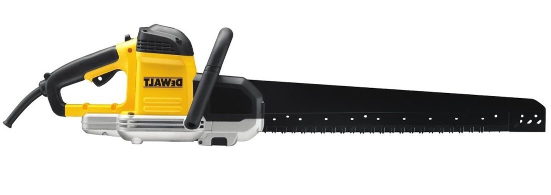 Pila szablasta DEWALT Aligator 430 DWE399 dane techniczne moc pobierania moc uzyteczna dlugosc ostrza dlugosc skoku czestosc suwow bez obciazenia wysokosci dlugosc masa
