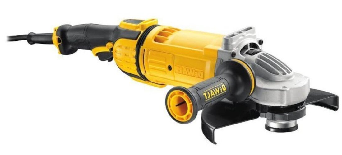 Szlifierka katowa DEWALT DWE4579 bezpieczenstwo zabezpieczenie uzytkowanie
