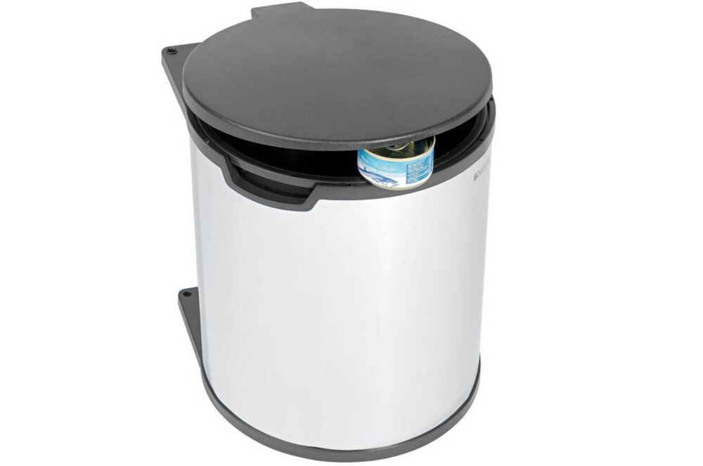 Kosz na śmieci BRABANTIA De Luxe 15 l Srebrny Uniwersalny wymiary ppjemnosc solidna konstrukcja wysoka jakosc czyszczenie