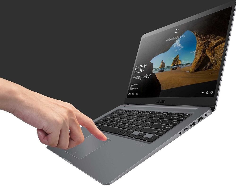 Laptop ASUS S510UN czytnik linii papilarnych