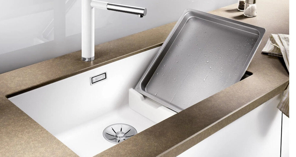 BLANCO funkcjonalność komora komfort użytkowanie zarysowania szok termiczny wysokie temperatury zarysowania zarysowania przebarwienia