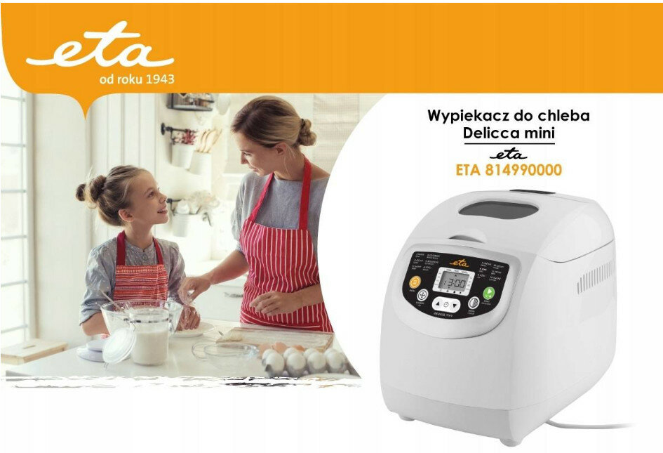 Wypiekacz do chleba ETA Delicca Mini 814990000