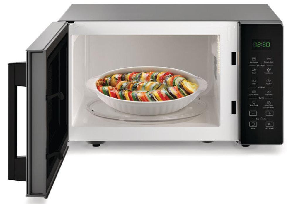 Kuchenka mikrofalowa WHIRLPOOL MWP 252 SB - Gotowanie na parze