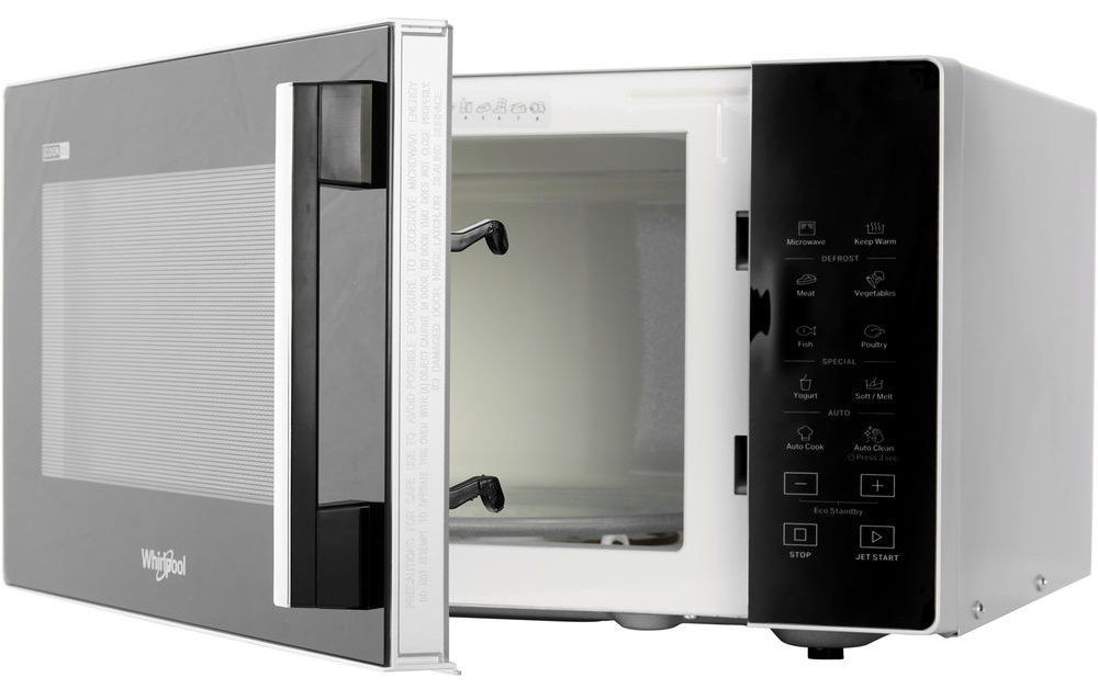 Kuchenka mikrofalowa WHIRLPOOL MWP 251 SB - Łatwe parowe czyszczenie z funkcją Steam Clean