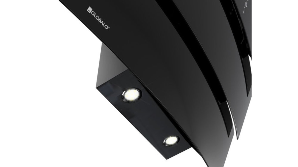 Okap GLOBALO Vintio 75.2 Czarny - Oświetlenie