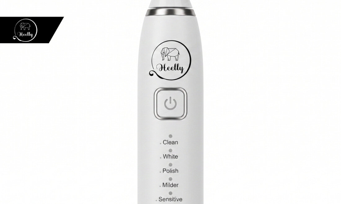 Szczoteczka soniczna HEELLY SWH-02 Biały zdjęcie lifestyle 5 trybów dla Ciebie