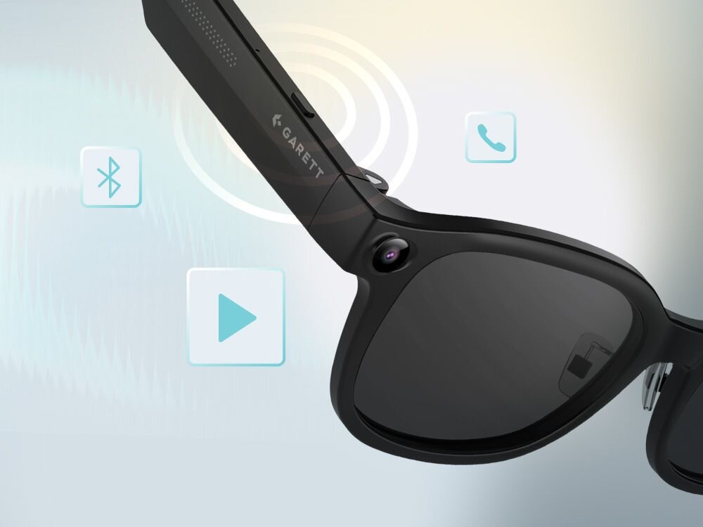 Okulary GARETT Horizon AI Czarny  .