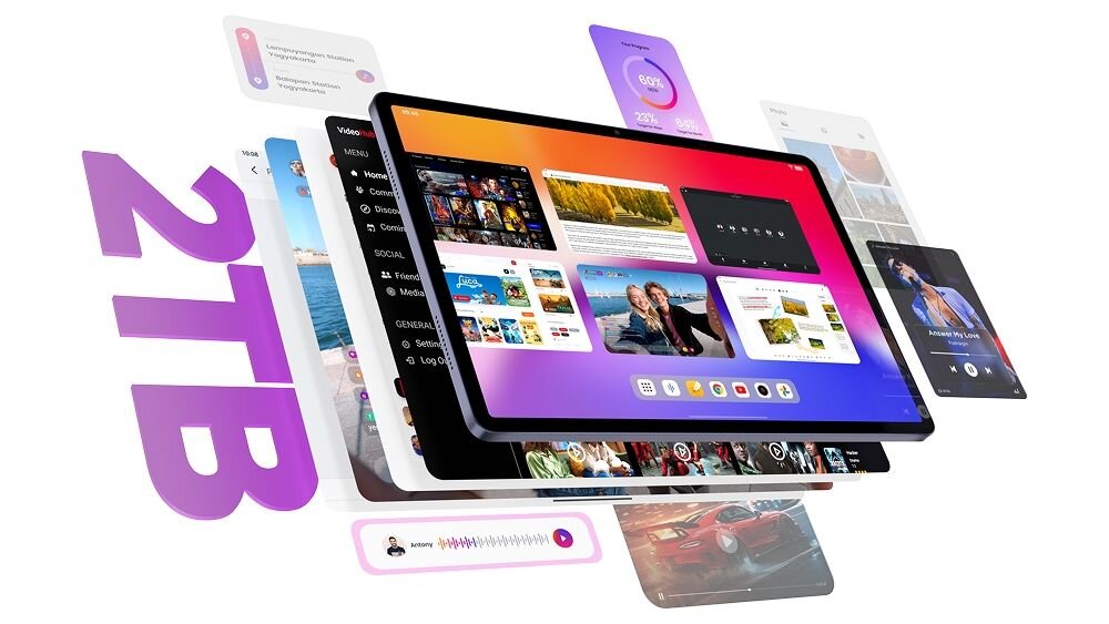 TCL TAB A1 PLUS 128 GB 6 GB RAM LPDDR5 microSD do 2 TB pamięć